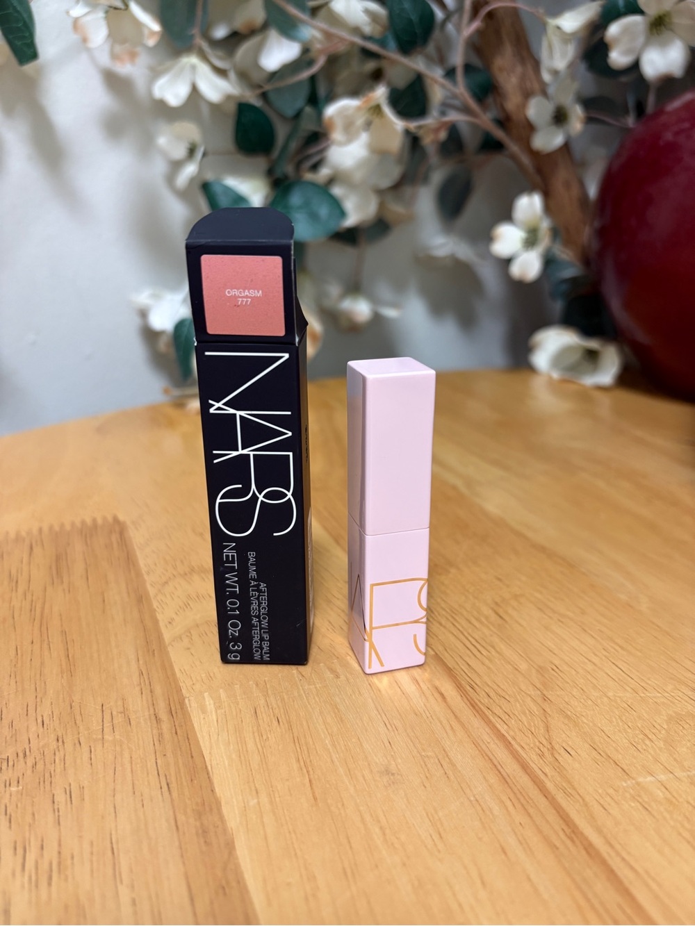 Nars Afterglow Lip Balm ORGASM 777 - Full Sz 0.1oz, New Formula, BNIB, AUTHENTIC